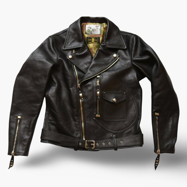 H.R.M MFG CO. ブラウンカバーオール 02 ブランケット付きデニムカバーオール 1940 STYLE COVERALL 〈ZZ