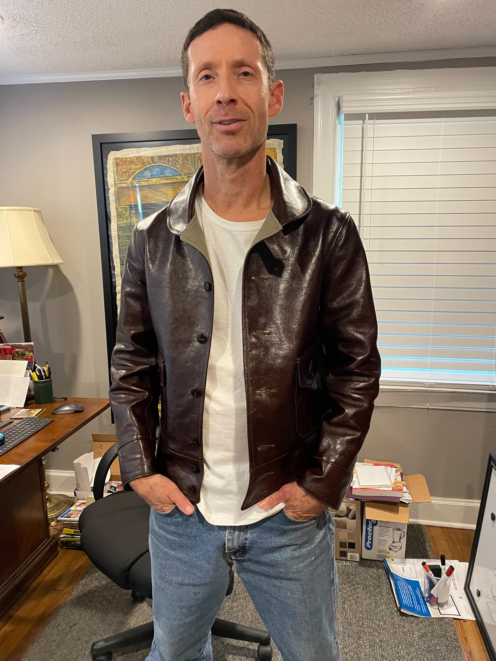 Heron A-1 Jacket open