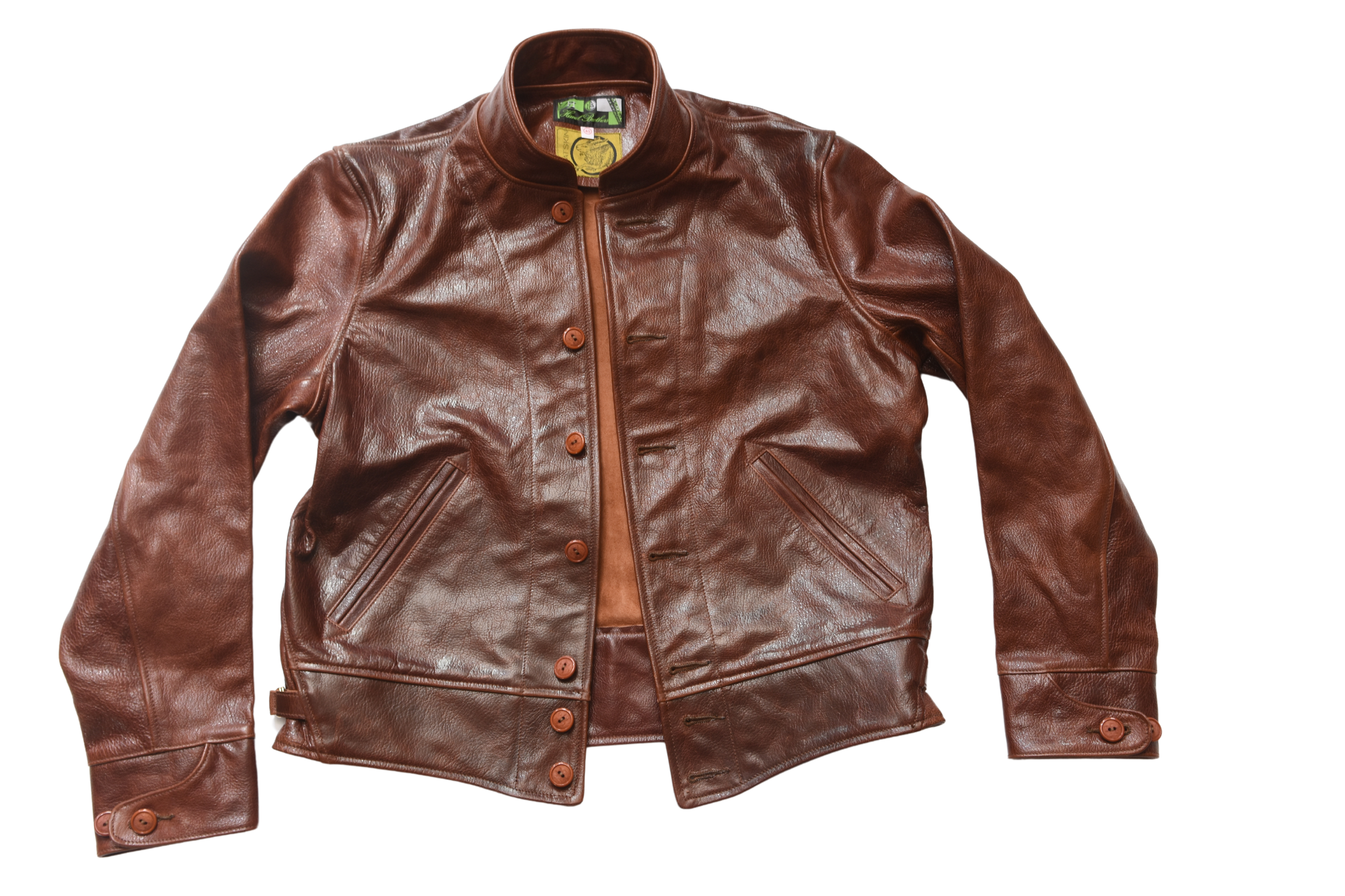 Vintage 1930s 40s Goatskin Leather Jacket - California