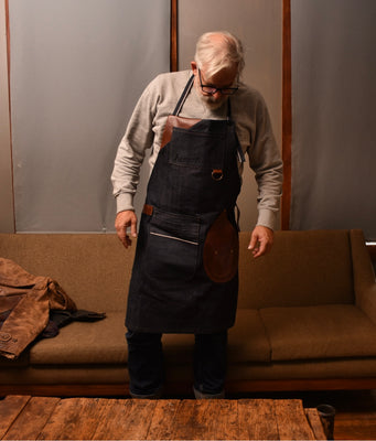 The Nelson Pipefitters Shop Apron - Himel Bros. Leather