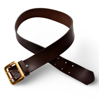 Wickett & Craig Heritage Bridle Leather Belt with Vintage North
