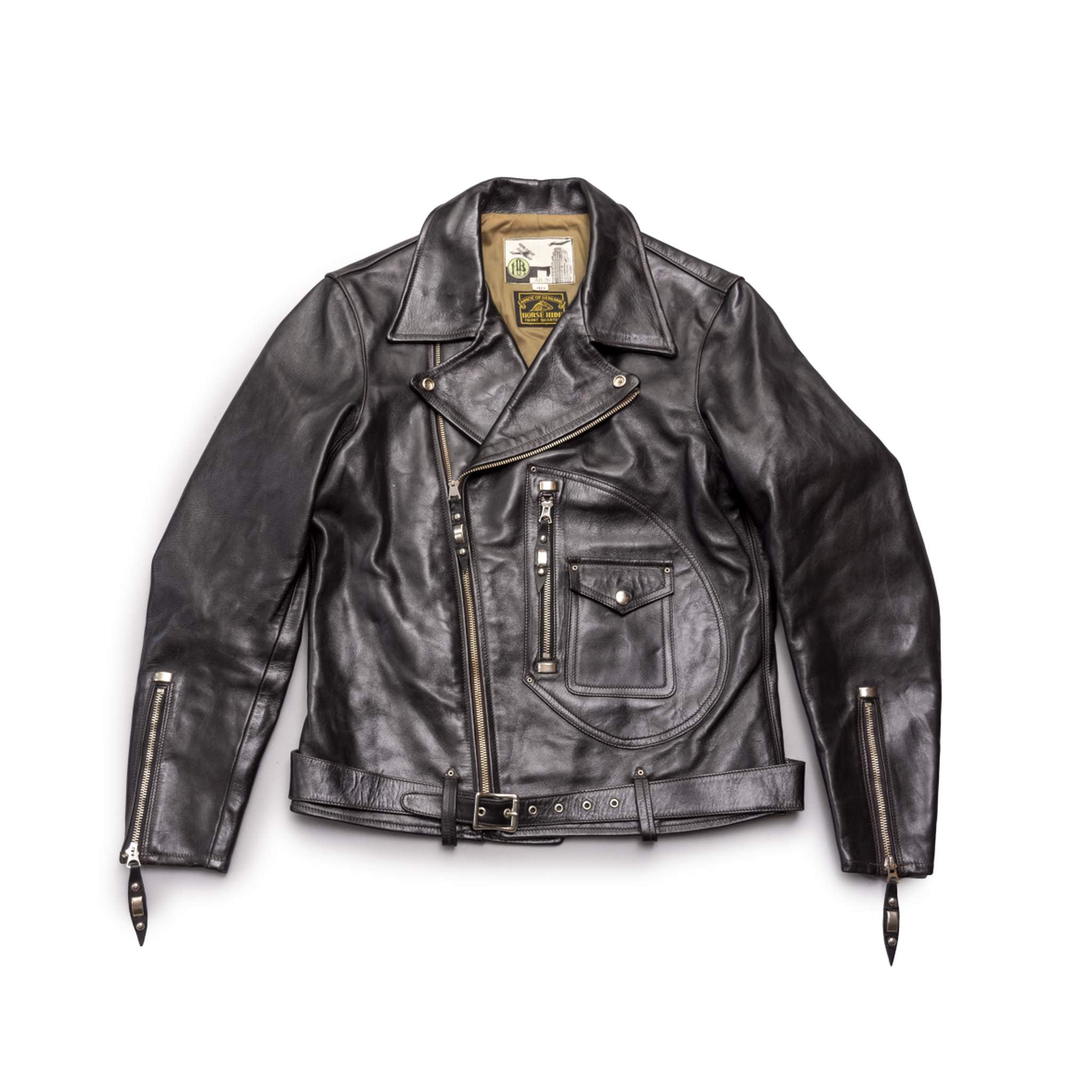 The Avro Horsehide Leather Jacket from Himel Bros. - Himel The Avro Horsehide Leather Jacket from Himel Bros. - Himel