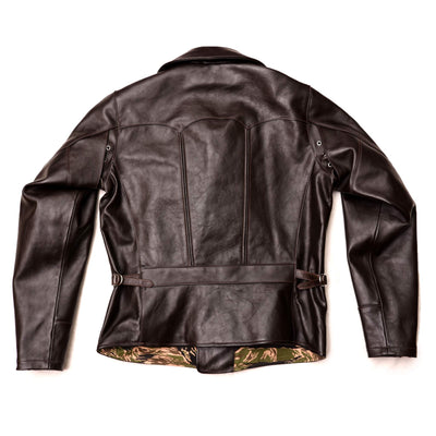 Shinki Horsehide Black Pigment Finish