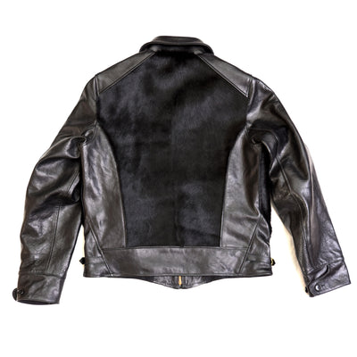 Shinki Horsehide Black With Dark Fur