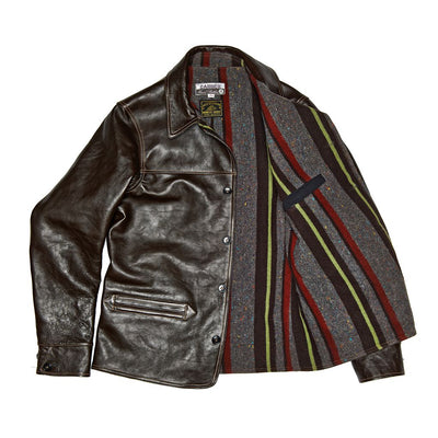The Canuck Horsehide Leather Jacket from Himel Bros. - Himel The Canuck Horsehide Leather Jacket from Himel Bros. - Himel