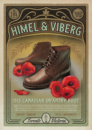 Himel x. Viberg 1915 Infantry Boot Posters, 1st edition