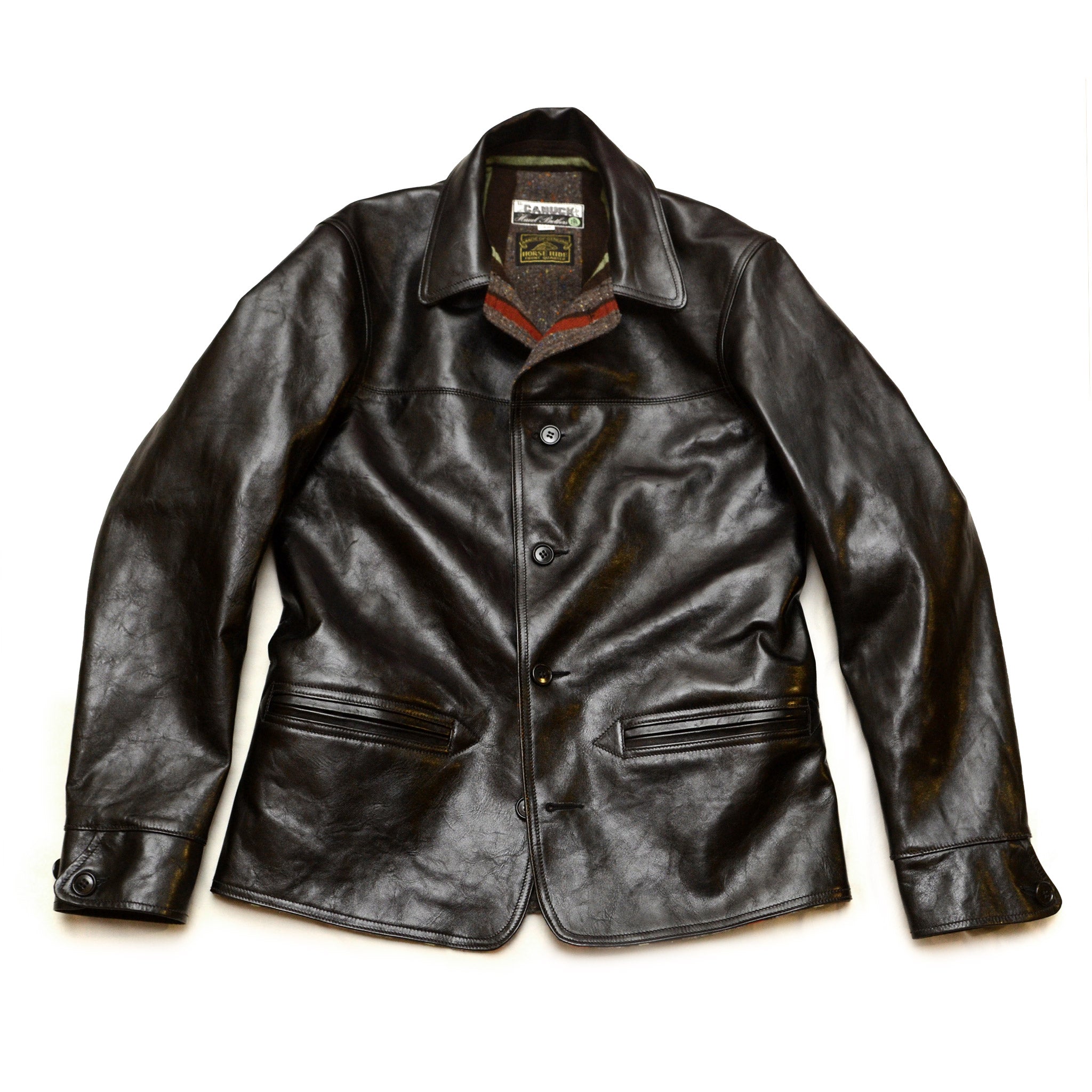 The Canuck Horsehide Leather Jacket from Himel Bros. - Himel